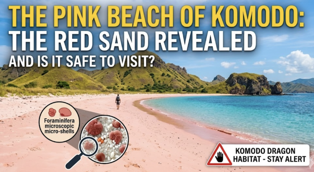 The Pink Beach of Komodo: Why Is the Sand Actually Red — And Is It Safe to Visit?